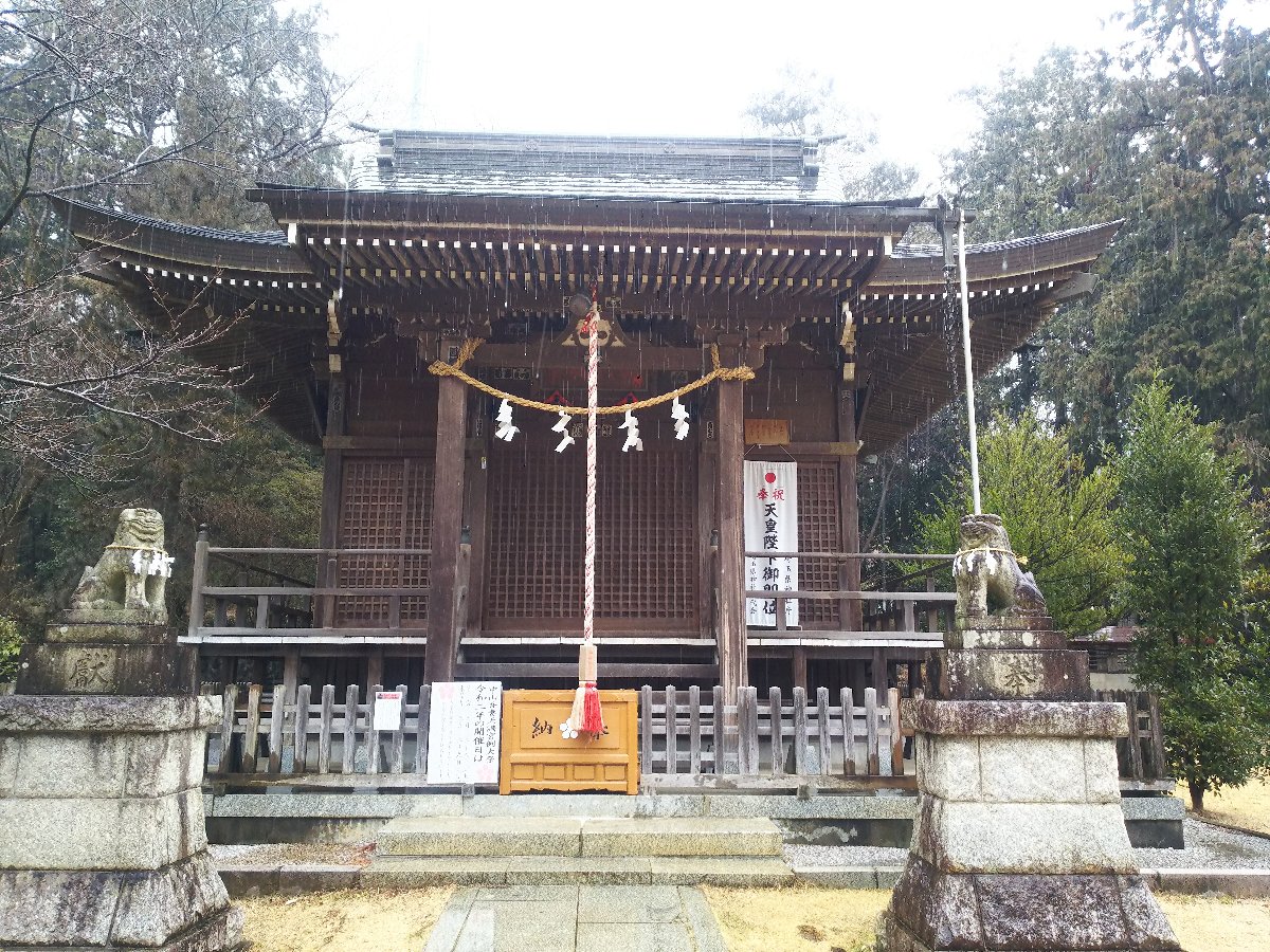 クリックで拡大表示<加治神社/埼玉県飯能市>