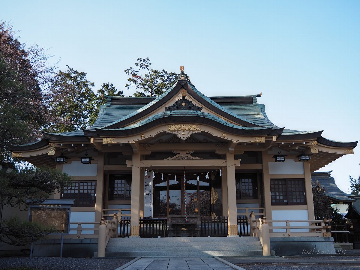 クリックで拡大表示<新町御嶽神社>