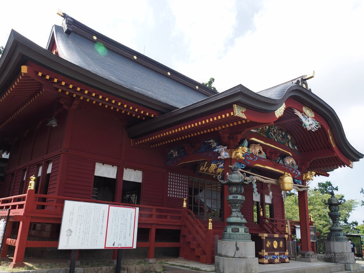 クリックで拡大表示<武蔵御嶽神社>