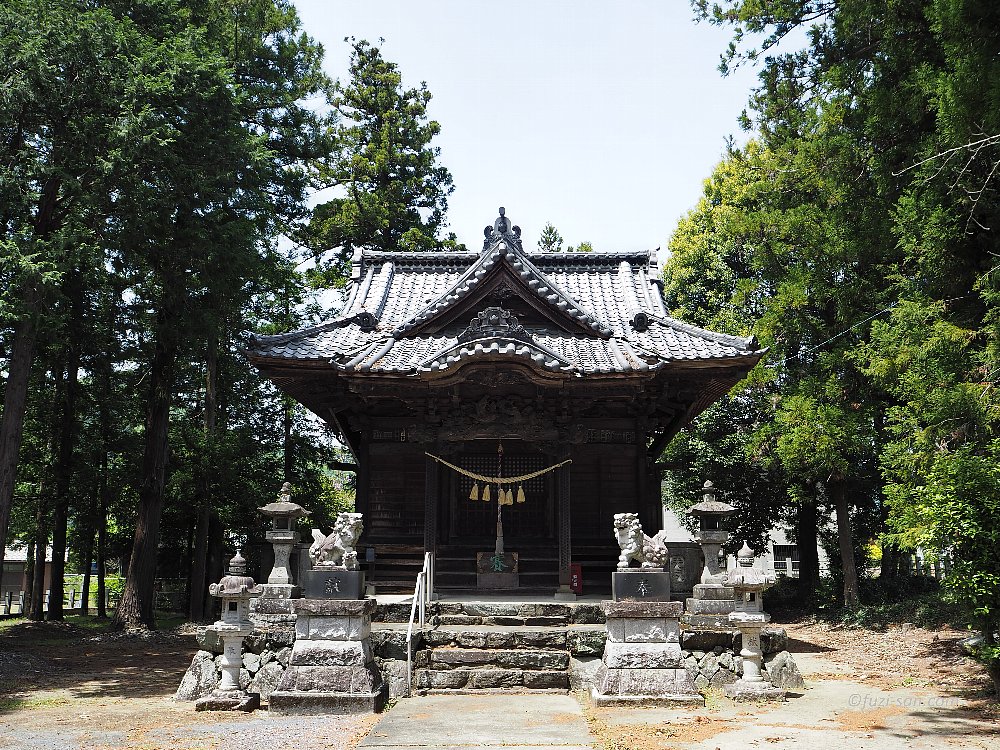 クリックで拡大表示<末野神社/寄居町>