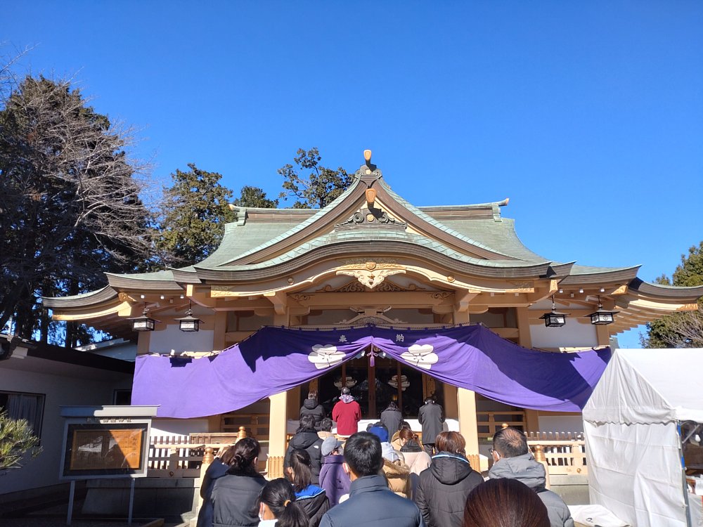 クリックで拡大表示<新町御嶽神社/青梅市>