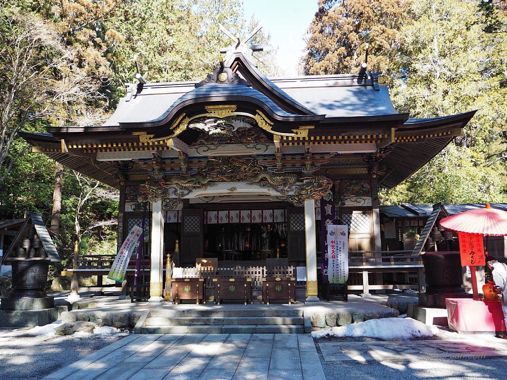 クリックで拡大表示<宝登山神社/長瀞町>