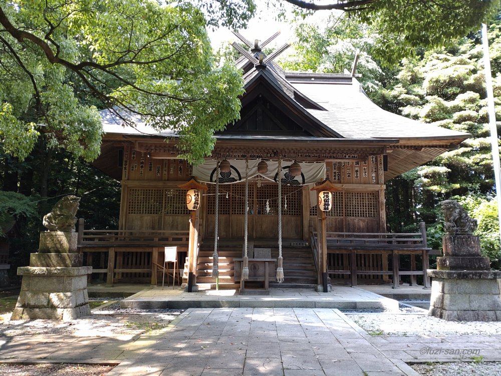 クリックで拡大表示<阿伎留神社/あきるの市>